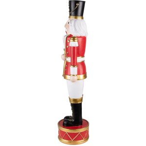 Clayre & Eef 5MG0021 Decoration Nutcracker 24x21x82...