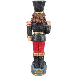 Clayre & Eef 5PR0097 Decoration Nutcracker 22x15x65 cm Green