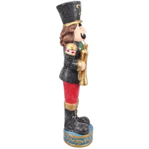 Clayre & Eef 5PR0097 Decoration Nutcracker 22x15x65 cm Green