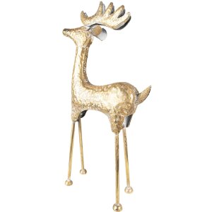 Clayre & Eef 5Y1088 Decoration Statue Deer 34x13x73...