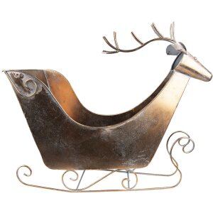 Clayre & Eef 5Y1089 Decoration Sleigh 54x26x49 cm...