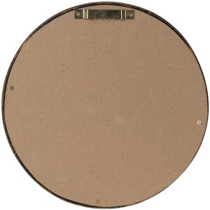 Clayre & Eef 62S246 Mirror Ø 23x3 cm Brown - Grey