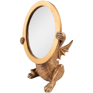 Clayre & Eef 62S281 Table Mirror 16x13x25 cm Gold...