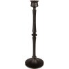 Clayre & Eef 65081 Candlestick Ø 10x33 cm Black