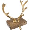 Clayre & Eef 65140 Christmas Stocking Holder Antlers 14x13x17 cm Hook