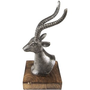 Clayre & Eef 65143 Decoration Statue Deer 10x8x18 cm...