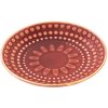 Clayre & Eef 6CE1467 Small Plate Ø 13x2 cm Red Breakfast Plate