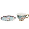 Clayre & Eef 6CE1476 Coffee Cup and Saucer 12x10x6 cm - Ø 15x2 cm - 200 ml