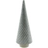 Clayre & Eef 6CE1511 Decoration Christmas Tree Ø 13x33 cm Grey