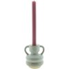 Clayre & Eef 6CE1520 Candlestick Ø 11x11 cm Beige