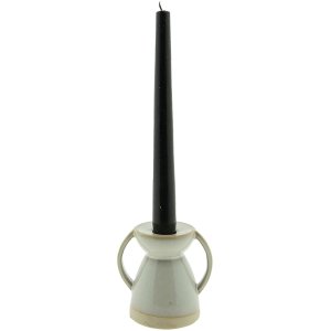 Clayre & Eef 6CE1522 Candlestick 12x8x13 cm Beige