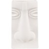 Clayre & Eef 6CE1527 Decoration Vase 15x9x25 cm White