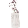 Clayre & Eef 6CE1527 Decoration Vase 15x9x25 cm White