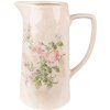 Clayre & Eef 6CE1543L Decoration Pot 21x15x25 cm Pink - Beige