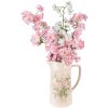 Clayre & Eef 6CE1543L Decoration Pot 21x15x25 cm Pink - Beige