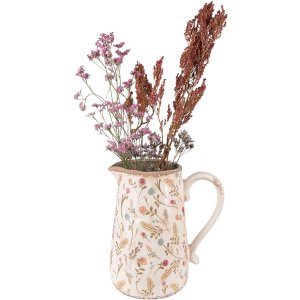 Clayre & Eef 6CE1552L Decoration Jug 21x14x23 cm Pink...