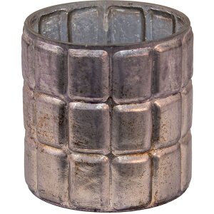 Clayre & Eef 6GL3606 Tealight Holder Ø 10x10...