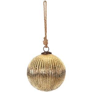 Clayre & Eef 6GL3660 Christmas Bauble Ø 14x14...