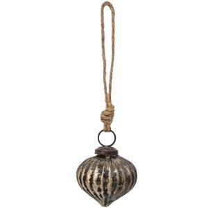 Clayre & Eef 6GL3682 Christmas Bauble Ø 5x5 cm...