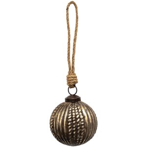 Clayre & Eef 6GL3693 Christmas Ball Ø 7x7 cm...