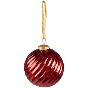 Clayre & Eef 6GL3828 Christmas Ball Ø 9x10 cm...