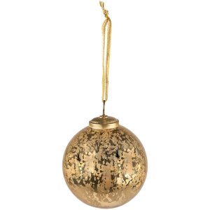 Clayre & Eef 6GL3830 Christmas Bauble Ø 9x10...