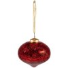 Clayre & Eef 6GL3834 Christmas Ball Ø 9x9 cm Red Christmas Ball