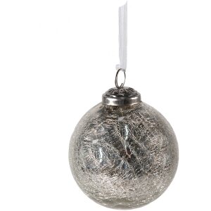 Clayre & Eef 6GL3847 Christmas Ball Ø 9x10 cm...