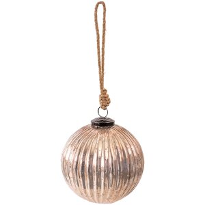 Clayre & Eef 6GL3887 Christmas Bauble Ø 12x12...