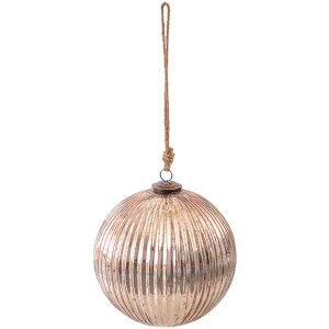 Clayre & Eef 6GL3889 Christmas Bauble Ø 20x20...