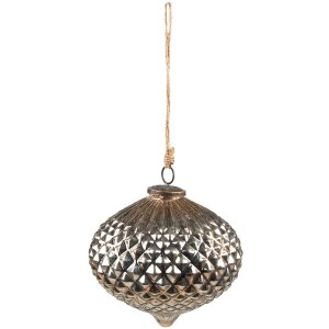 Clayre & Eef 6GL3895 Christmas Ball Ø 15x15 cm...