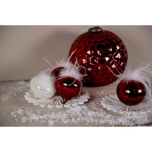 Clayre & Eef 6GL3930 Christmas Tree Ball Ø 10...