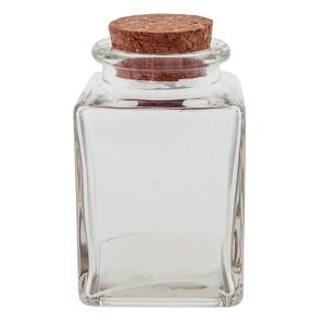 Clayre & Eef 6GL4025 Storage Jar with Lid 5x5x8 cm -...