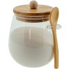 Clayre & Eef 6GL4031 Storage Jar with Lid 12x11x13 cm - 660 ml Storage Jar