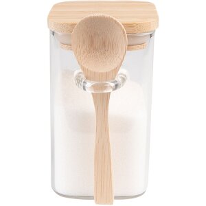 Clayre & Eef 6GL4035 Storage Jar with Lid 8x6x11 cm -...