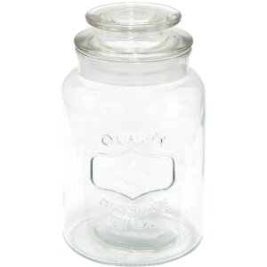 Clayre & Eef 6GL4065 Storage Jar with Lid Ø...