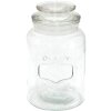 Clayre & Eef 6GL4065 Storage Jar with Lid Ø 11x19 cm