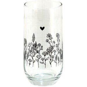 Clayre & Eef 6GL4081 Drinking Glass Ø 6x14 cm...