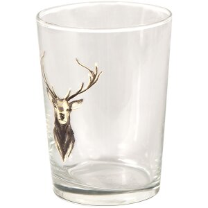 Clayre & Eef 6GL4085 Drinking Glass Ø 8x12 cm...