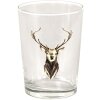 Clayre & Eef 6GL4085 Drinking Glass Ø 8x12 cm - 400 ml Brown