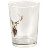 Clayre & Eef 6GL4085 Drinking Glass Ø 8x12 cm - 400 ml Brown