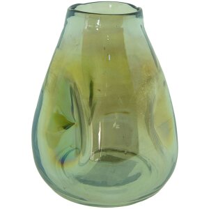 Clayre & Eef 6GL4092GR Vase Ø 13x16 cm Green