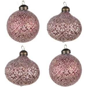 Clayre & Eef 6GL4141 Christmas Tree Ball Ø 8x8...