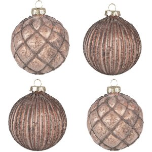 Clayre & Eef 6GL4144 Christmas Tree Ball Ø 8x8...