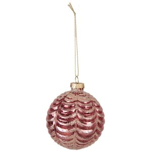 Clayre & Eef 6GL4160 Christmas Tree Ball Ø 8x8...