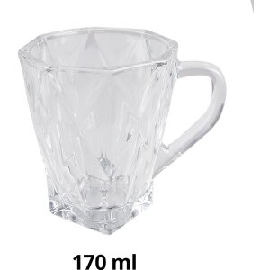 Clayre & Eef 6GL4199 Mug 10x9x8 cm - 170 ml