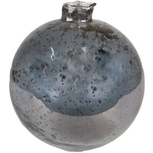 Clayre & Eef 6GL4287 Vase Ø 13x13 cm Grey