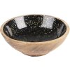 Clayre & Eef 6H2247 Decorative Bowl Ø 20x7 cm Brown Wooden Decorative Bowl