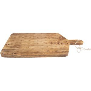 Clayre & Eef 6H2258 Decoration Chopping Board 25x50x2 cm Brown