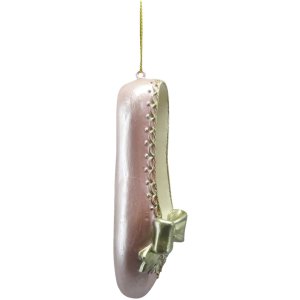 Clayre & Eef 6PR3651 Hanger Nutcracker in Ballet Slipper 4x3x11 cm Pink